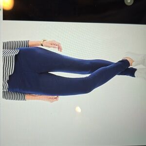 Chico's Zenergy So Slimming Cozy Leggings NWT Size S/4 (Chico's 0) Deep Navy